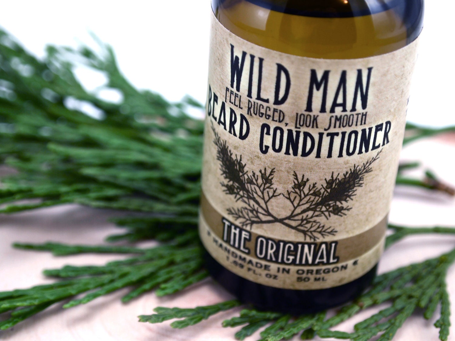 Beard Conditioner Oil Wild Man Beard Softener 50ml Beard Oil