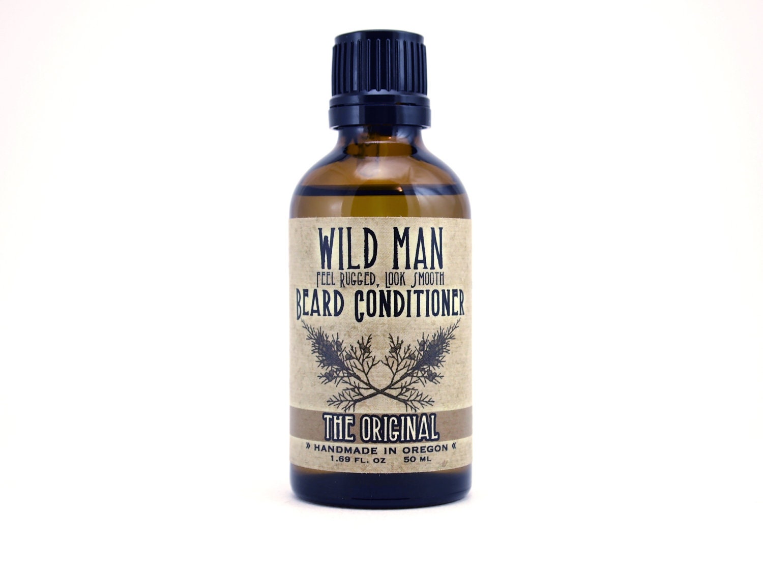 Beard Conditioner Oil Wild Man Beard Softener 50ml Beard Oil
