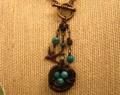Robin's Nest Toggle Necklace