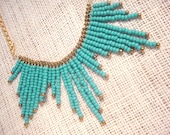 Turquoise Tribal Princess Necklace