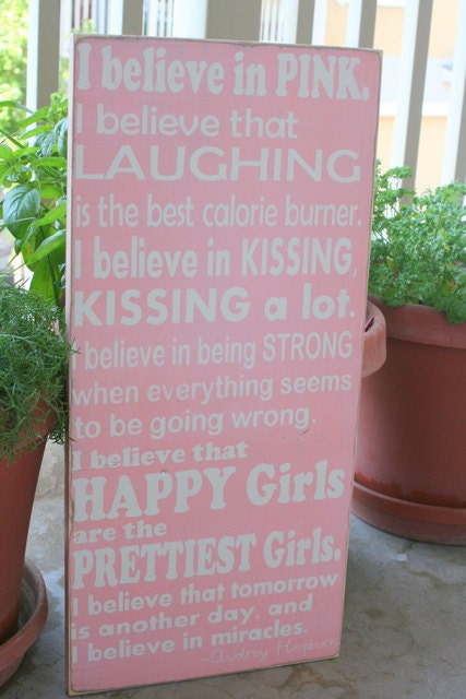 Large Audrey Hepburn Quote hand painted wood sign
