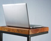 Industrial Reclaimed Timber Laptop Table
