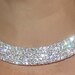 Rhinestone Bridal Necklace/Choker and Earring Set