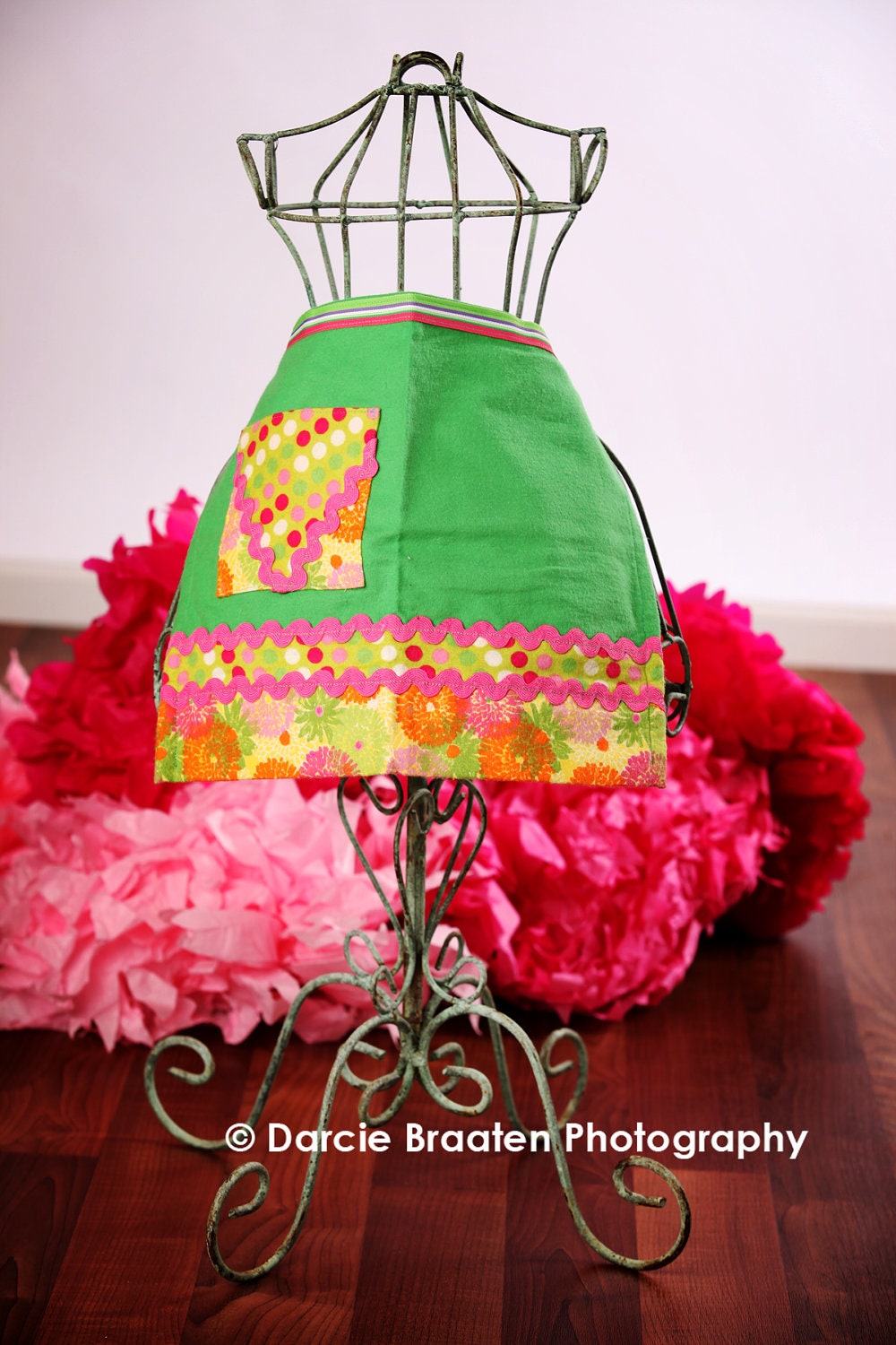 Raspberry Truffle Apron