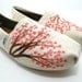 Cherry Blossom - CUSTOM TOMS SHOES