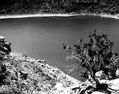 Black and White Landscape Photography New Mexico Original Modern Art 11x14, Santa Fe Art, Desert Photography, Rustic