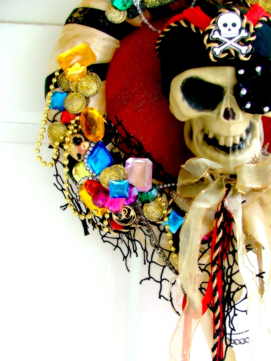 Pirate Wreath- extra jewels