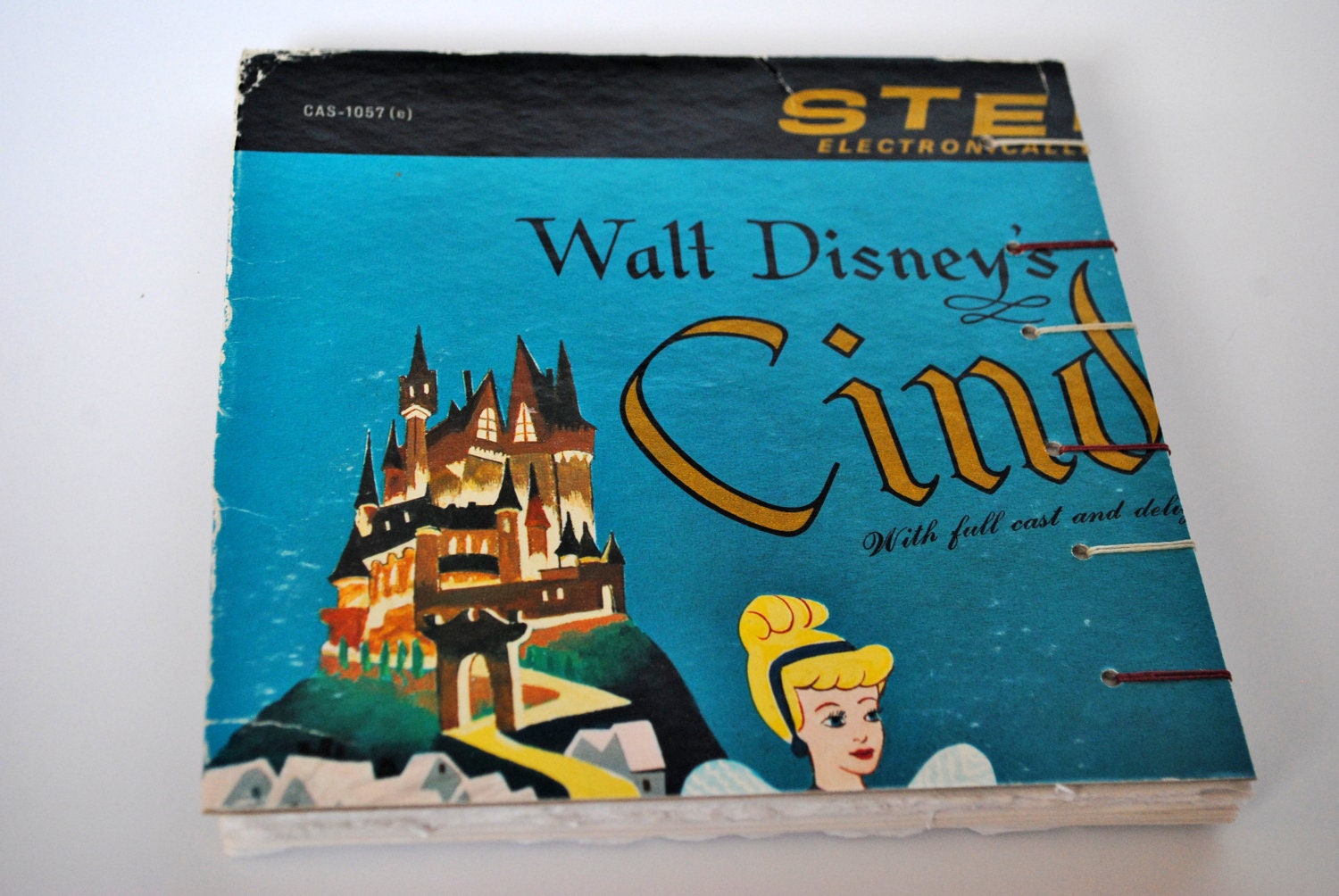 Recycled Vinyl Record Journal: Cinderella 2