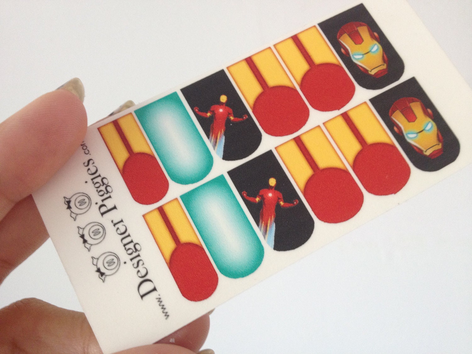 Characters Decal Nail Wraps