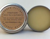 solid perfume, essential oils of lavender & patchouli