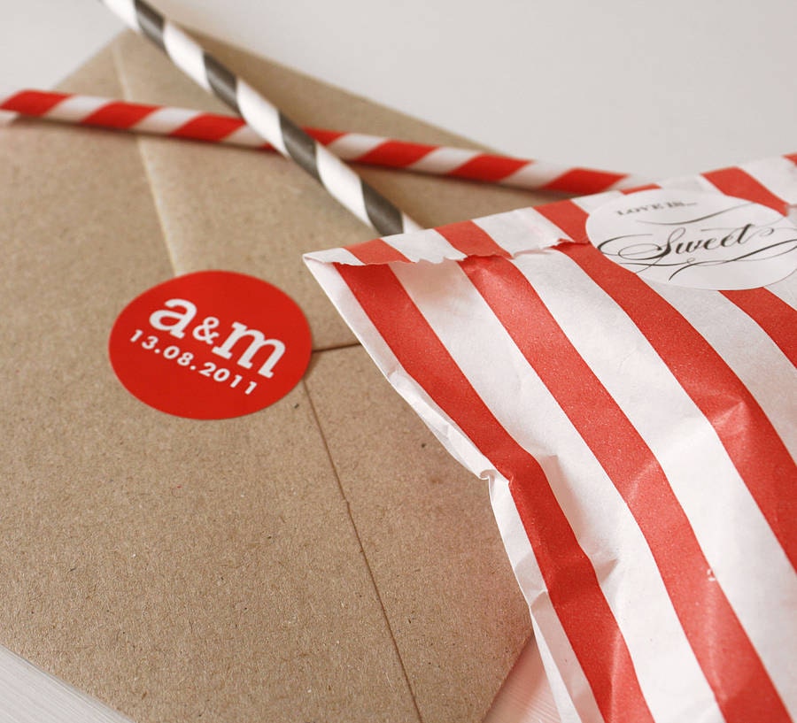 35 personalised stickers