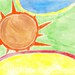 Art Print Sun Postcard 4x6 - Limited Edition - 'I have the Power' Autumn Fall