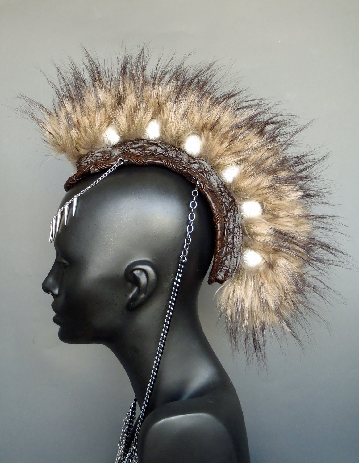 Made to Order Faux Fur Mini Mohawk