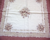 Vintage Pillow Sham - Shabby Chic -