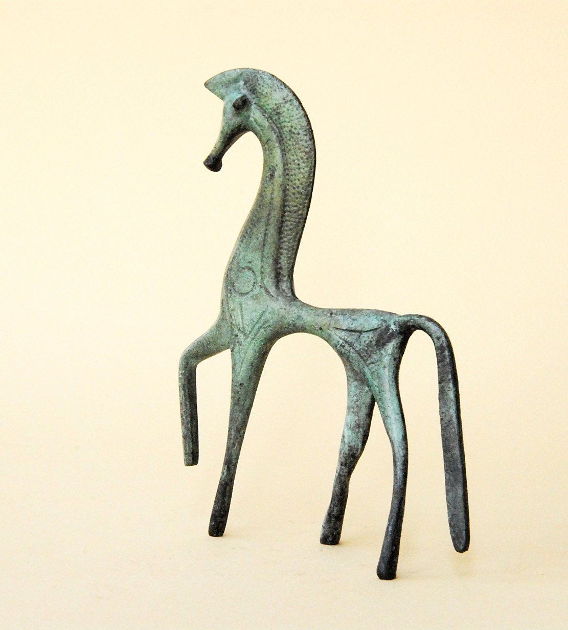 Horse Ancient Greek in Bronze