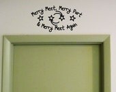 Merry Meet  Vinyl Wall Decal