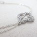 Silver Quatrefoil Clover Bracelet - Quatrefoil Pendant Jewelry