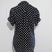 Vintage Black Polka Dot Top