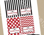 PRINTABLE Pirate Ship themed Treat Bag Topper Labels/tags- Printable party invitations by Luv Bug Design