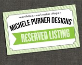 RESERVED FOR LACEY