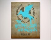 The Hunger Games Mockingjay Minimalist Poster / Mockingjay Book Poster