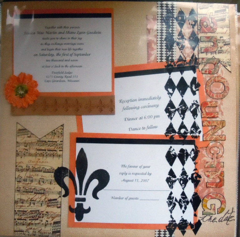 CUSTOM handcrafted wedding albums made to order by Lisa Rice