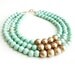 Menthe // statement necklace