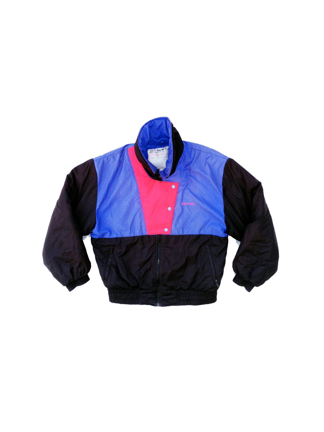 1990 Neon Sun Ice Winter Ski Jacket - S / M
