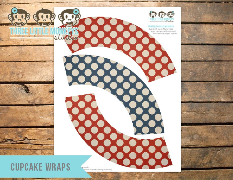 Vintage Train Cupcake Wrappers Il_170x135