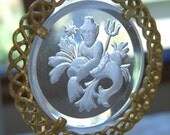 Vintage Trifari Zodiac Necklace Aquarius