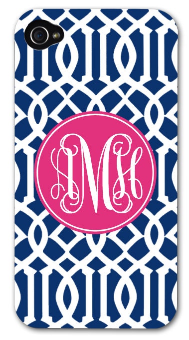 iPhone 5 Tough Case - Monogram iPhone 5 Tough Case - Personalized iPhone 5 Tough Case