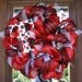 Deco Mesh TEXAS TECH WREATH