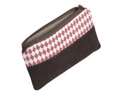 cotton and leather iphone case