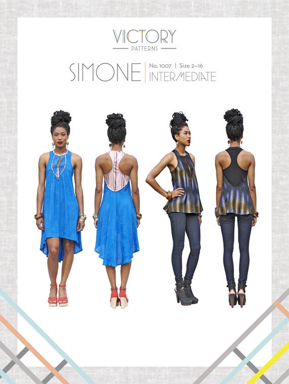 Simone PDF Sewing Pattern