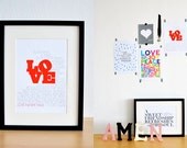 Love Never Fails. 1 Corinthians 13:4-8. 8x10. Christian Poster Print. Bible Verse.