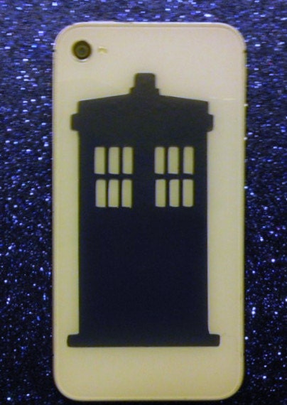 Tardis inspired Vinyl decal