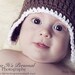 Crochet Hat PATTERN - Baby Football Earflap Hat Crochet Pattern - Instant Download PDF 114 - Newborn to Adult - Photography Prop Pattern
