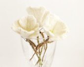 Wedding Boutonniere - White poppy. - TheDwarfRam