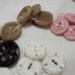 Vintage Lot Plastic Buttons Matched Sets of Different Styles All 50 for 4 USD
