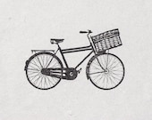 Bicycle Stamp "Transport"
