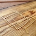Square bangle bracelets in gold, gold square bangle bracelets, bangle bracelets