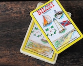 Vintage Biloxi Mississippi Souvenir Playing Cards, Rebel Flag & Ships at Sea, British Hong Kong, Original Box