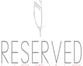 RESERVED LISTING - Melissa -