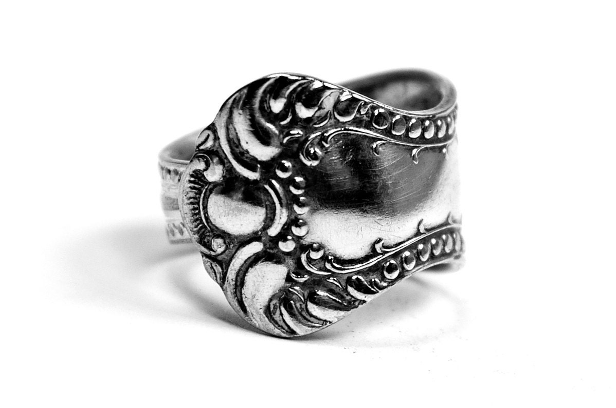 Vintage Silver Spoon Ring
