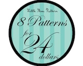 Great Deal - Buy 8 PDF Baby Shoes Pattens for 24 Dollars