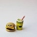 Burger and Lemonade
