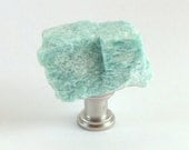 Natural Mint Amazonite Crystal Gemstone Rock Knobs