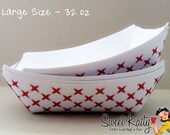 50 LARGE Retro Food Trays - Paper Food Tray - Snack Tray - Party Favors - Nachos, Hot Dogs, BBQ, Popcorn, Peanuts, Circus Party, Wedding Il_170x135