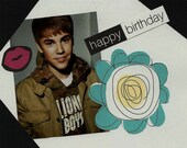 Printable Justin Bieber Birthday Cards