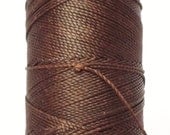 Linhasita Chocolate cor496 100% Waxed Polyester Macrame Cord